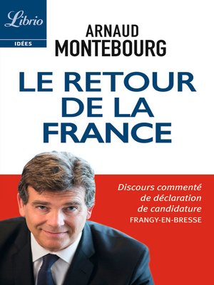 cover image of Le retour de la France